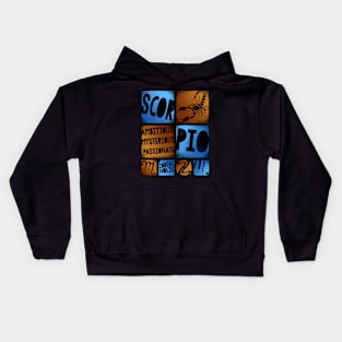 Zodiac SCORPIO Graffiti Box Series Kids Hoodie